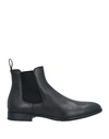 DOUCAL'S DOUCAL'S MAN ANKLE BOOTS BLACK SIZE 9 SOFT LEATHER