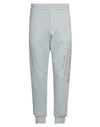 Alexander Mcqueen Man Pants Grey Size Xl Cotton, Elastane