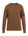 C.p. Company C. P. Company Man Sweatshirt Brown Size Xxl Cotton