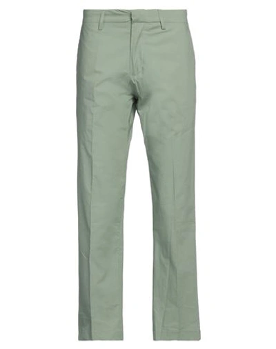 Costumein Man Pants Sage Green Size 36 Cotton