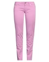 Jacob Cohёn Woman Pants Pink Size 32 Cotton, Elastane