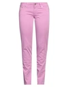 Jacob Cohёn Woman Pants Purple Size 32 Cotton, Elastane In Pink