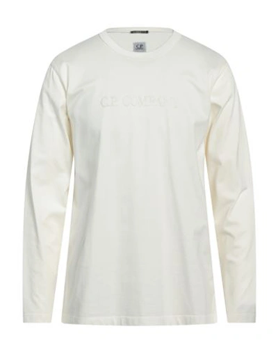 C.p. Company C. P. Company Man T-shirt Off White Size 3xl Cotton