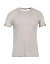 Gabardine Man Sweater Khaki Size Xxl Linen, Viscose In Beige