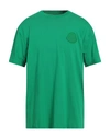 Moncler 2  1952 Man T-shirt Green Size Xl Cotton