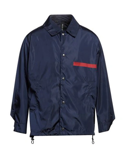 Mackintosh Man Jacket Navy Blue Size S Nylon