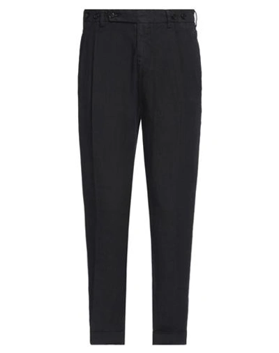 Berwich Man Pants Midnight Blue Size 30 Cotton, Elastane In Blue