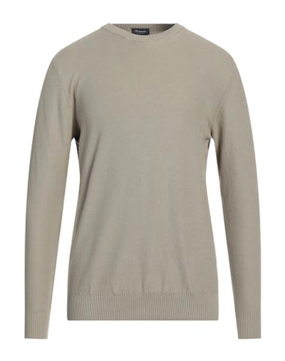 Drumohr Man Sweater Beige Size 40 Cotton In Beige