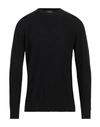 Drumohr Man Sweater Midnight Blue Size 40 Cotton