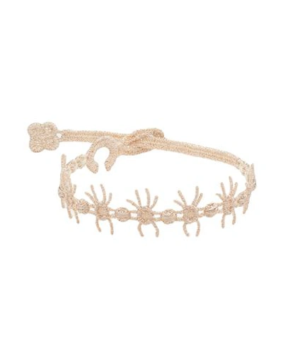 Cruciani Woman Bracelet Ivory Size - Polyester In White