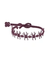 Cruciani Woman Bracelet Deep Purple Size - Polyester