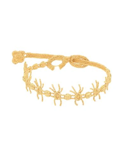 Cruciani Woman Bracelet Gold Size - Polyester