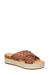 BELLA VITA EXA-ITALY ESPADRILLE PLATFORM SLIDE SANDAL