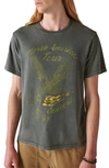 LUCKY BRAND NORTH AMERICAN TOUR COTTON GRAPHIC T-SHIRT