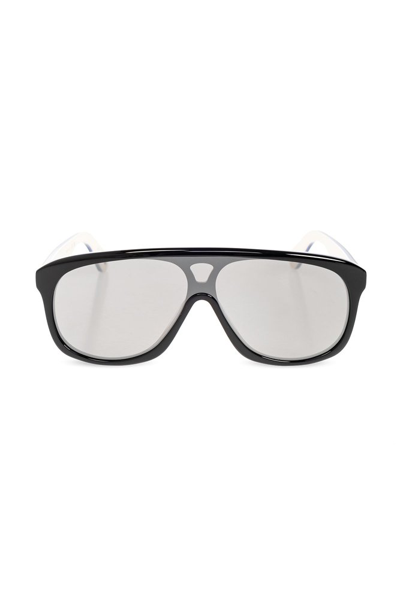 Chloé Eyewear Aviator Frame Sunglasses In Black