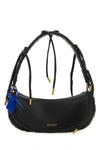 Off-white Off White Women Black Leather Shoulder Bag In Black