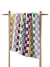 Sunday Citizen Checkerboard Throw In Mardi Gras