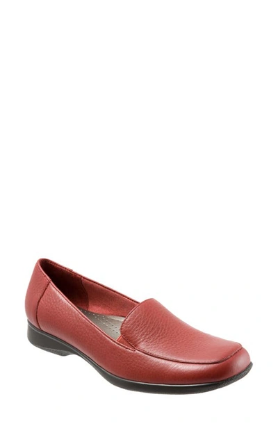 Trotters Jenn Loafer In Red