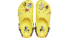 Crocs X Pac-man All Terrain Clog Shoes In Lemon