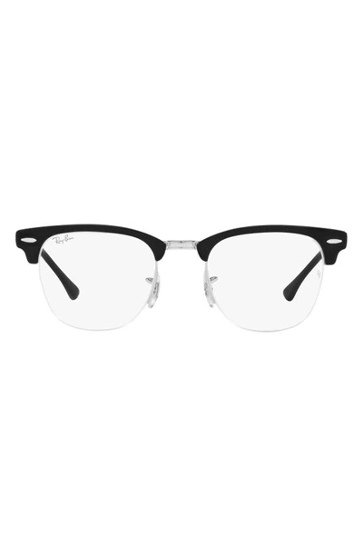 Ray Ban 50mm Optical Glasses In Blacksilver