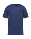 Tommy Hilfiger Man T-shirt Blue Size Xl Cotton