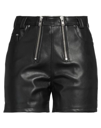 Gmbh Woman Shorts & Bermuda Shorts Black Size 26 Recycled Polyester, Polyurethane, Recycled Polyuret
