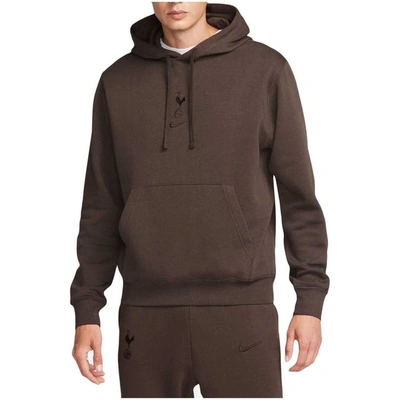 Nike Tottenham Hotspur Club Third  Men's Soccer Fleece Pullover Hoodie In Brown