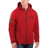 G-III SPORTS BY CARL BANKS G-III SPORTS BY CARL BANKS RED TAMPA BAY BUCCANEERS SOFT SHELL FULL-ZIP HOODIE JACKET