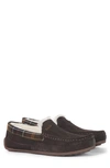 Barbour Men's Martin Suede-blend Slippers In Brown