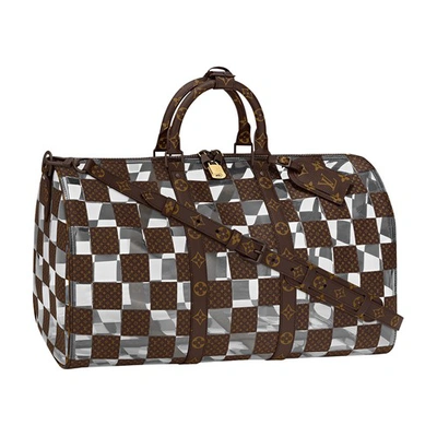 Louis Vuitton Keepall Bandoulière 50 In M_chess