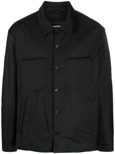 Neil Barrett Long-sleeve Padded Shirt Jacket In Nero