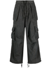 A PAPER KID CARGO PANTS WITH FADED EFFECT