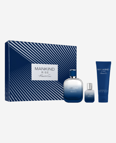 Kenneth Cole Mankind Rise Eau De Toilette 3pc Gift Set In Multicolor