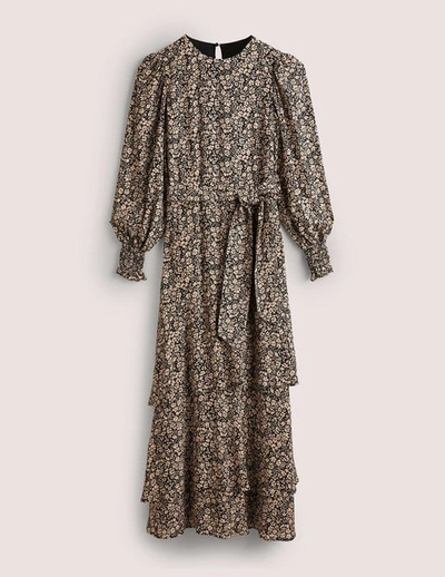 Boden Tiered Multi Ruffle Maxi Dress Rope, Petal Bloom Women | ModeSens