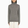 Jil Sander Grey Regular Wool Turtleneck