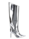 Alexandre Vauthier Alex Metallic Leather Knee-high Boots