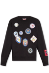 KENZO PATCH DETAILED CREWNECK SWEATSHIRT