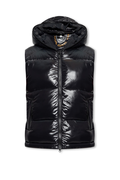 Save The Duck Dexter Quilted Vest  In Black