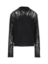 Chloé Chloe Black Wool Blend Sweater In Black