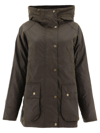 BARBOUR ARLEY BUTTONED HOODED JACKET