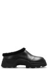 Proenza Schouler Stomp Shearling Mules In Black