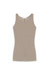 Ami Alexandre Mattiussi Ami Crewneck Sleeveless Tank Top In 263 Argile
