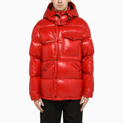 Moncler Genius Abthemium Down Jacket In Red