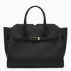 Valextra Medium Milano Top Handle Bag In Nero