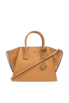 MICHAEL MICHAEL KORS MICHAEL MICHAEL KORS AVRIL LOGO PLAQUE TOTE BAG