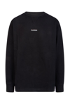 ACNE STUDIOS ACNE STUDIOS MICRO LOGO PRINTED CREWNECK SWEATSHIRT