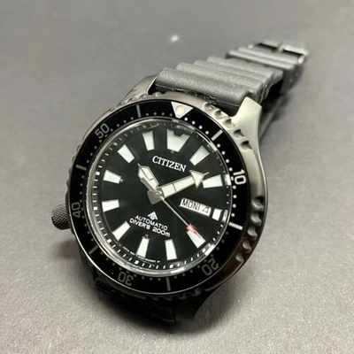 Pre-owned Citizen Ny0139-11e Promaster Fugo Automatic Sapphire Limited Edition 1989 Pcs