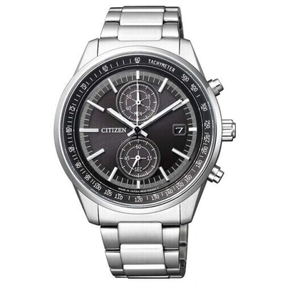 Pre-owned Citizen Collection Ca7030-97e Eco-drive Chrono Elegant Solar Watch 100% Gen .jp