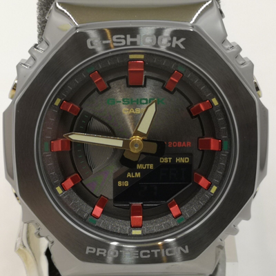 Pre-owned Casio G-shock Gm-s2100ch-1ajf Black Quartz Men's Watch In Box