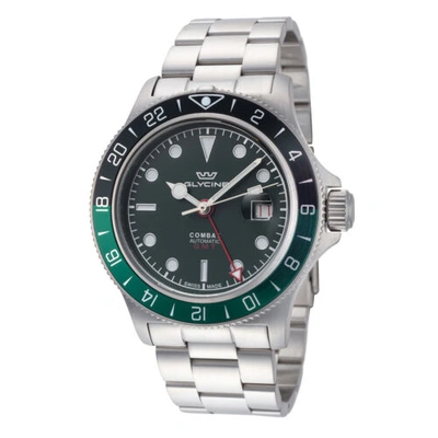 Pre-owned Glycine Men's Combat Sub Gmt 42mm Automatic Watch Gl0383